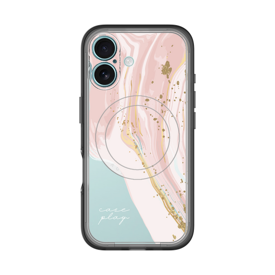 スリムプロテクションプレミアムケース with MagSafe［ Melting pink ］