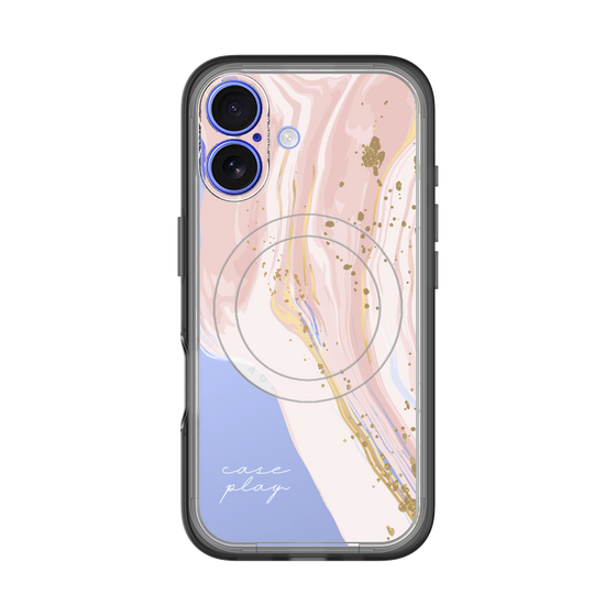 スリムプロテクションプレミアムケース with MagSafe［ Melting pink ］
