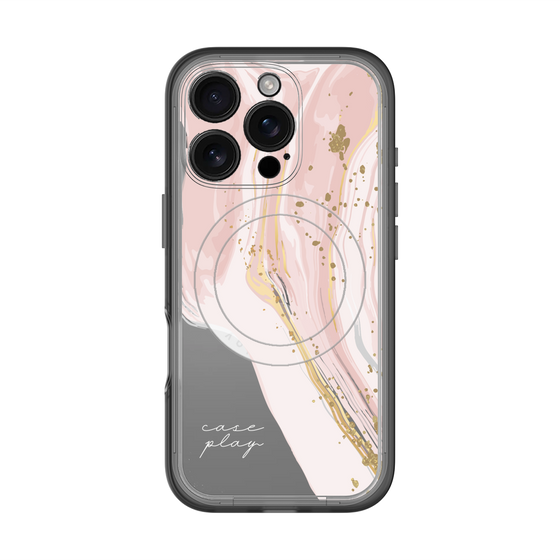 スリムプロテクションプレミアムケース with MagSafe［ Melting pink ］