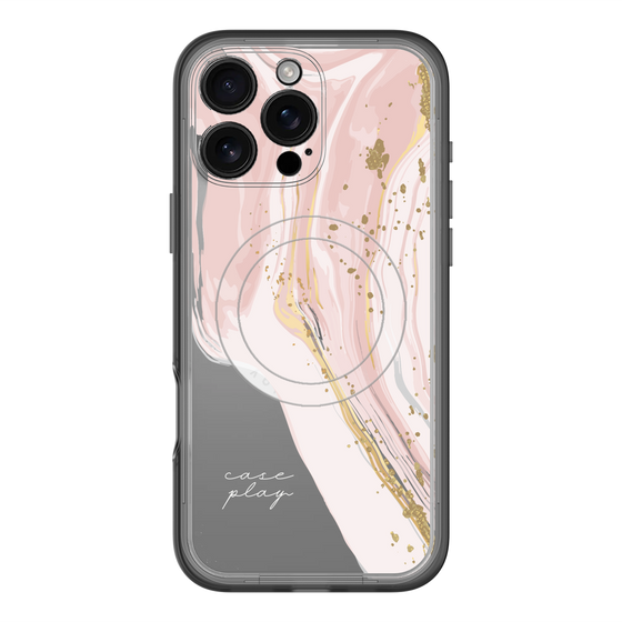 スリムプロテクションプレミアムケース with MagSafe［ Melting pink ］