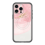 スリムプロテクションプレミアムケース with MagSafe［ pink layered ］