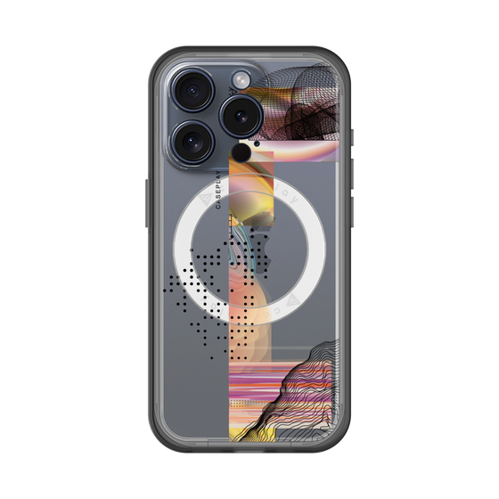 スリムプロテクションプレミアムケース with MagSafe［ merry ］