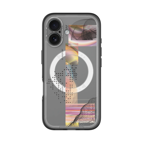 スリムプロテクションプレミアムケース with MagSafe［ merry ］