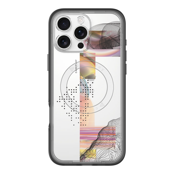 スリムプロテクションプレミアムケース with MagSafe［ merry ］