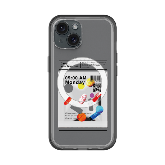 スリムプロテクションプレミアムケース with MagSafe［ 9:00 AM Monday ］