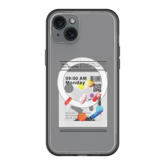 スリムプロテクションプレミアムケース with MagSafe［ 9:00 AM Monday ］
