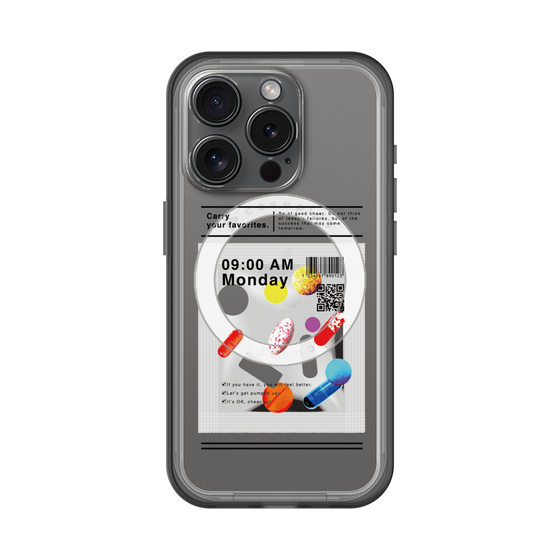 スリムプロテクションプレミアムケース with MagSafe［ 9:00 AM Monday ］
