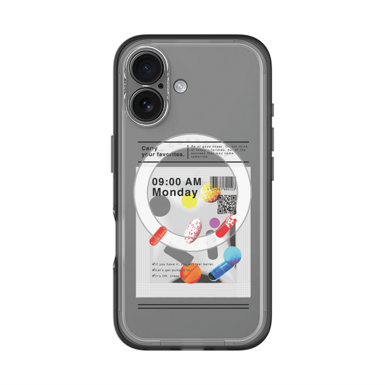 スリムプロテクションプレミアムケース with MagSafe［ 9:00 AM Monday ］