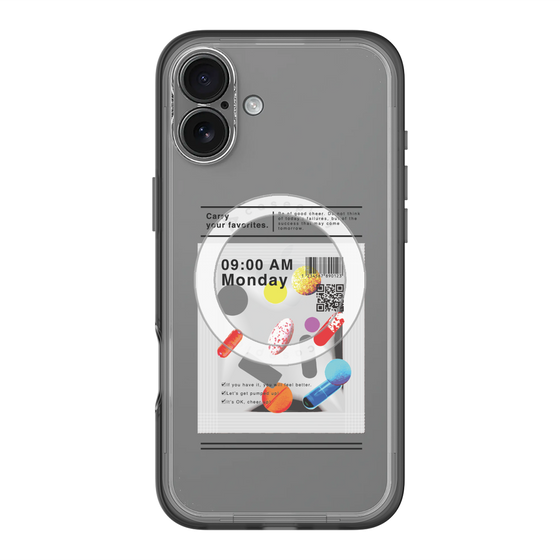 スリムプロテクションプレミアムケース with MagSafe［ 9:00 AM Monday ］