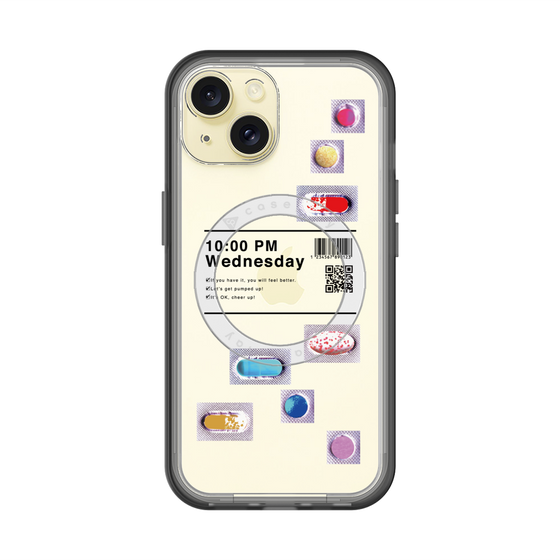 スリムプロテクションプレミアムケース with MagSafe［ 10:00 PM Wednesday ］
