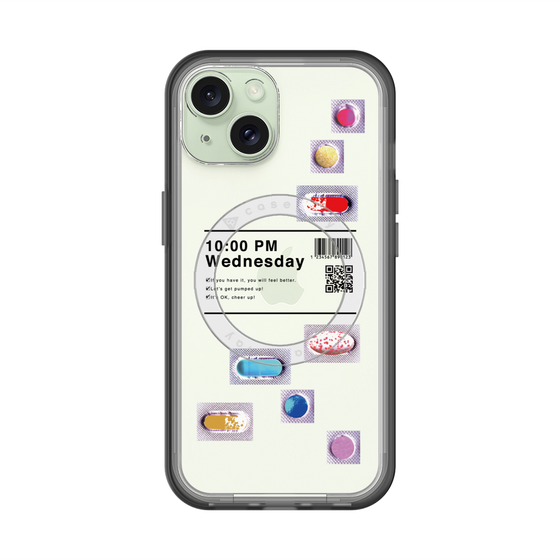 スリムプロテクションプレミアムケース with MagSafe［ 10:00 PM Wednesday ］