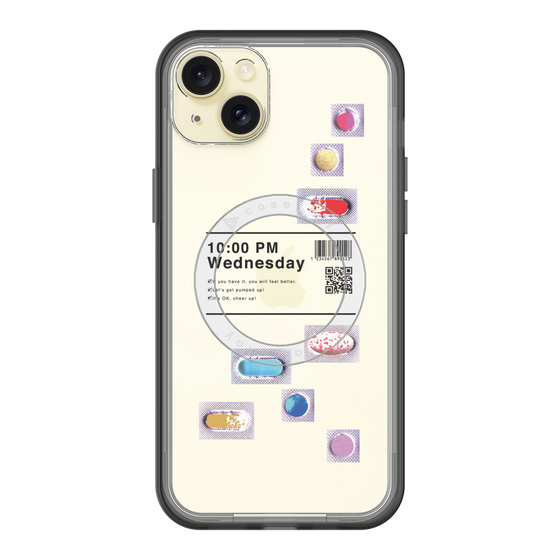 スリムプロテクションプレミアムケース with MagSafe［ 10:00 PM Wednesday ］