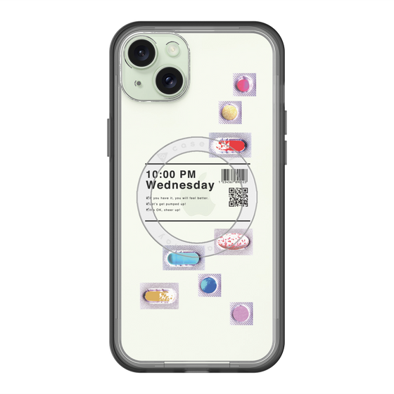 スリムプロテクションプレミアムケース with MagSafe［ 10:00 PM Wednesday ］
