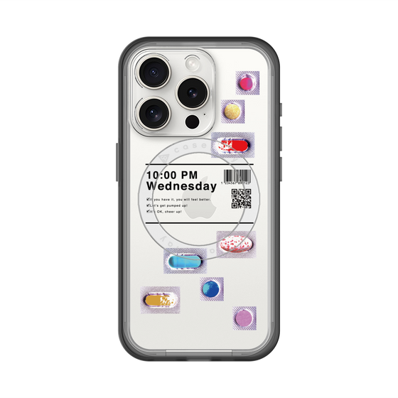 スリムプロテクションプレミアムケース with MagSafe［ 10:00 PM Wednesday ］