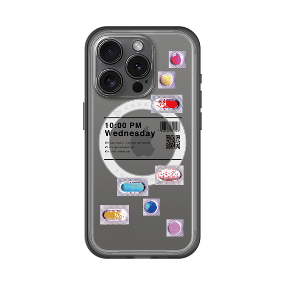 スリムプロテクションプレミアムケース with MagSafe［ 10:00 PM Wednesday ］