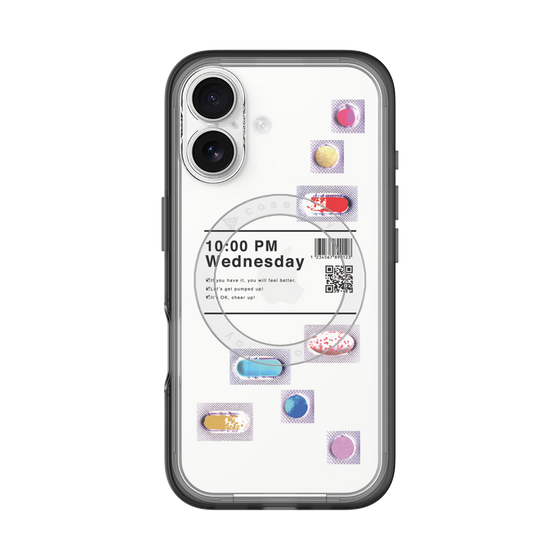スリムプロテクションプレミアムケース with MagSafe［ 10:00 PM Wednesday ］
