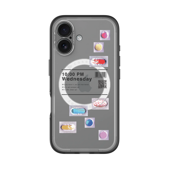 スリムプロテクションプレミアムケース with MagSafe［ 10:00 PM Wednesday ］