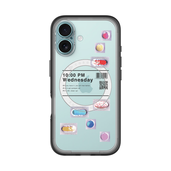 スリムプロテクションプレミアムケース with MagSafe［ 10:00 PM Wednesday ］