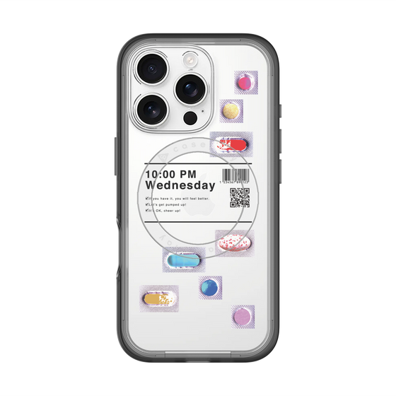 スリムプロテクションプレミアムケース with MagSafe［ 10:00 PM Wednesday ］