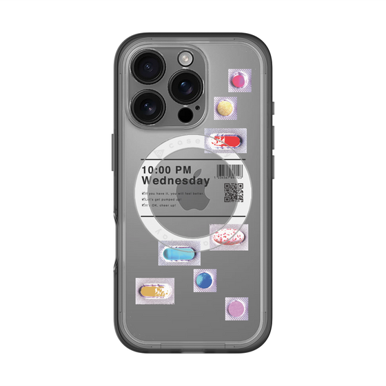 スリムプロテクションプレミアムケース with MagSafe［ 10:00 PM Wednesday ］