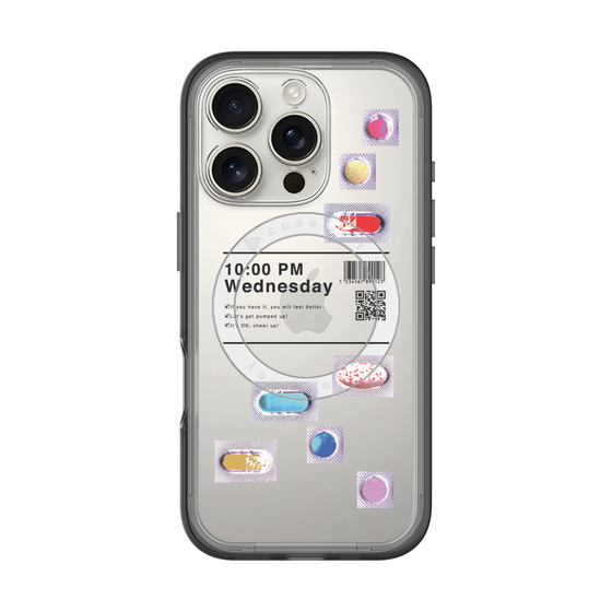 スリムプロテクションプレミアムケース with MagSafe［ 10:00 PM Wednesday ］