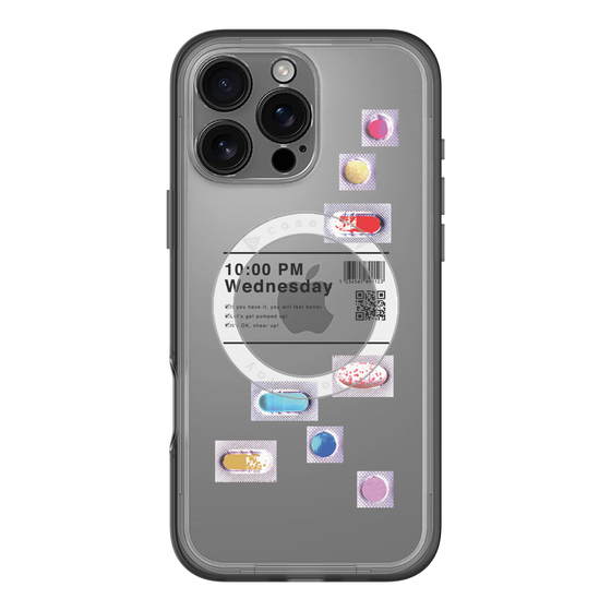 スリムプロテクションプレミアムケース with MagSafe［ 10:00 PM Wednesday ］