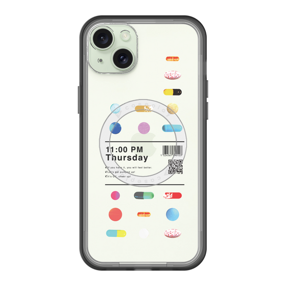 スリムプロテクションプレミアムケース with MagSafe［ 11:00 PM Thursday ］