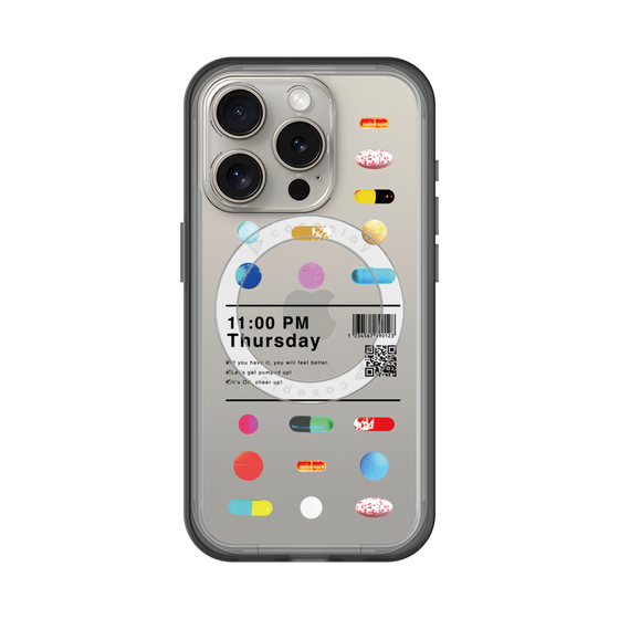 スリムプロテクションプレミアムケース with MagSafe［ 11:00 PM Thursday ］