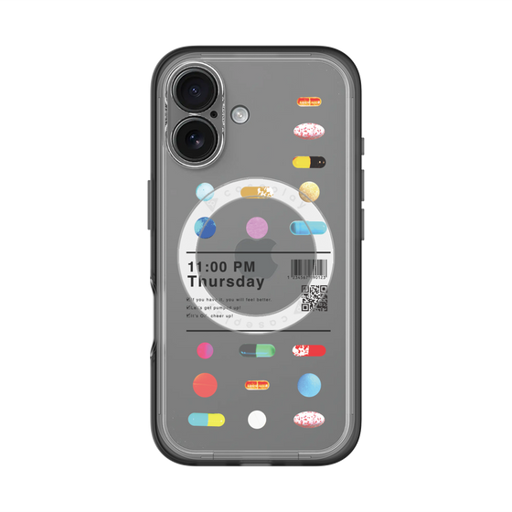 スリムプロテクションプレミアムケース with MagSafe［ 11:00 PM Thursday ］