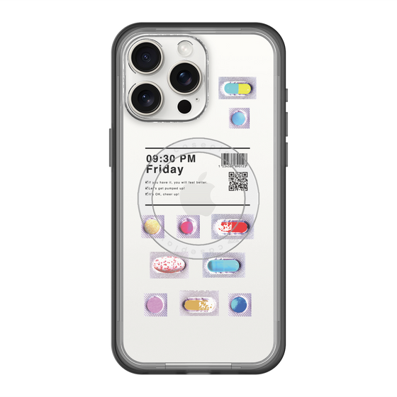 スリムプロテクションプレミアムケース with MagSafe［ 09:30 PM Friday ］