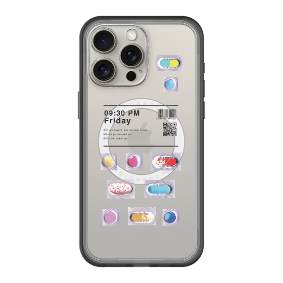 スリムプロテクションプレミアムケース with MagSafe［ 09:30 PM Friday ］