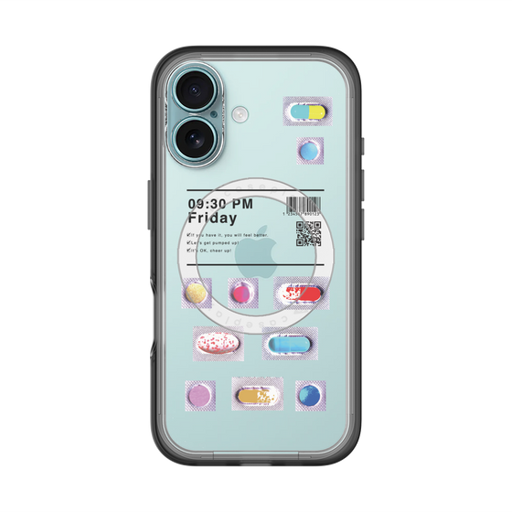 スリムプロテクションプレミアムケース with MagSafe［ 09:30 PM Friday ］