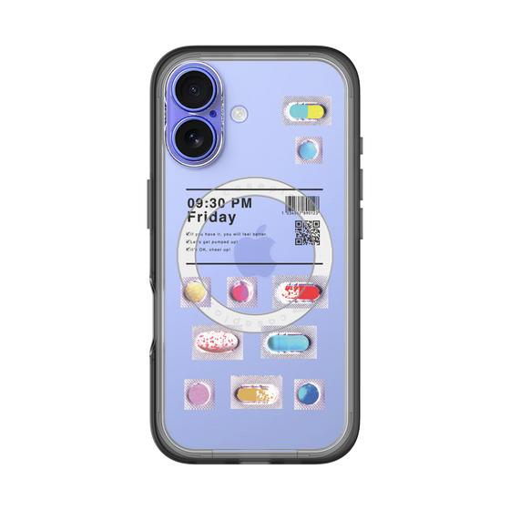 スリムプロテクションプレミアムケース with MagSafe［ 09:30 PM Friday ］