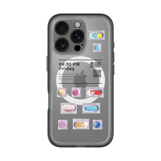 スリムプロテクションプレミアムケース with MagSafe［ 09:30 PM Friday ］
