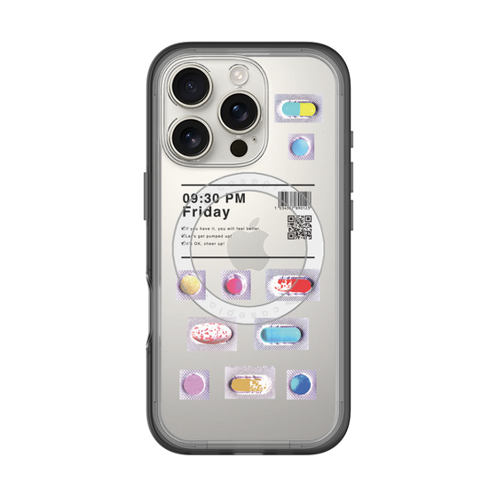 スリムプロテクションプレミアムケース with MagSafe［ 09:30 PM Friday ］