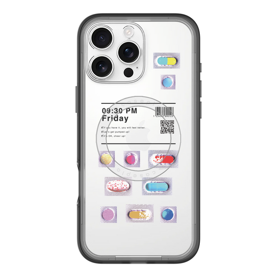 スリムプロテクションプレミアムケース with MagSafe［ 09:30 PM Friday ］
