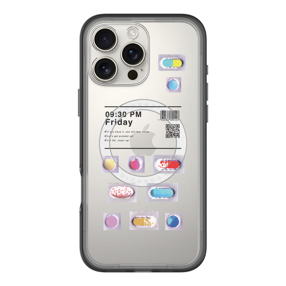 スリムプロテクションプレミアムケース with MagSafe［ 09:30 PM Friday ］