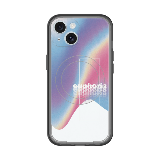スリムプロテクションプレミアムケース with MagSafe［ euphoria holo ］