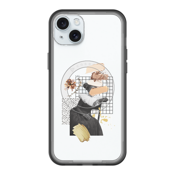 スリムプロテクションプレミアムケース with MagSafe［ Artistic Fall in Beige ］