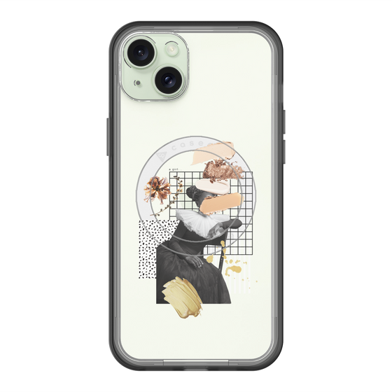 スリムプロテクションプレミアムケース with MagSafe［ Artistic Fall in Beige ］