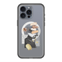 スリムプロテクションプレミアムケース with MagSafe［ Artistic Fall in Beige ］