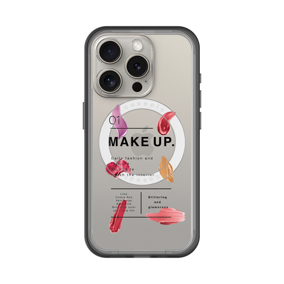 スリムプロテクションプレミアムケース with MagSafe［ texture-A ］