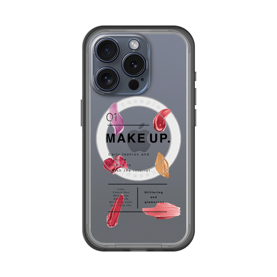 スリムプロテクションプレミアムケース with MagSafe［ texture-A ］