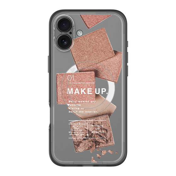 スリムプロテクションプレミアムケース with MagSafe［ Eye shadow-A ］