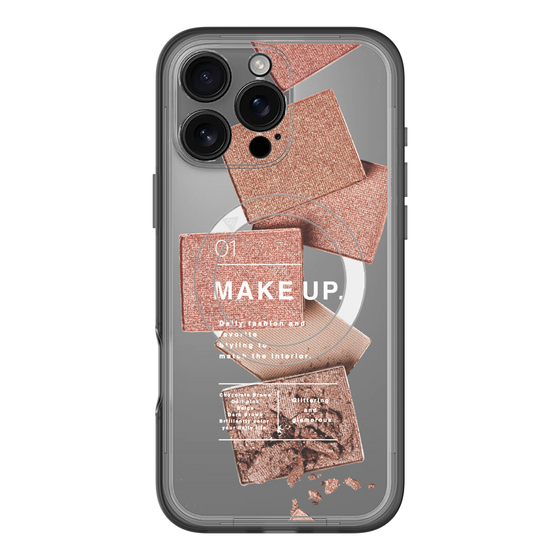 スリムプロテクションプレミアムケース with MagSafe［ Eye shadow-A ］