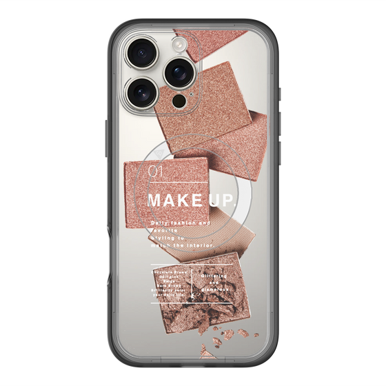スリムプロテクションプレミアムケース with MagSafe［ Eye shadow-A ］