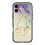 スリムプロテクションプレミアムケース with MagSafe［ Marble Nuance Painting Purple ］