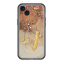 スリムプロテクションプレミアムケース with MagSafe［ Marble Nuance Painting Brown ］