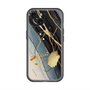 スリムプロテクションプレミアムケース with MagSafe［ Marble Nuance Painting Black ］