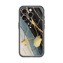 スリムプロテクションプレミアムケース with MagSafe［ Marble Nuance Painting Black ］